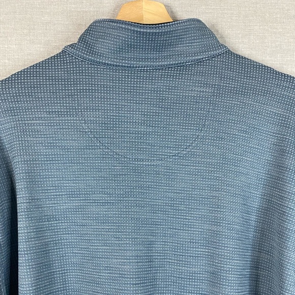 Men’s Cypress Club 1/4 Zip Pullover Longsleeve Sweatshirt in Blue Size XXL - Picture 6 of 7